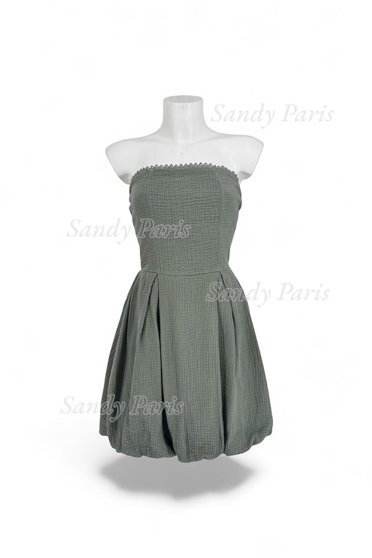 Robes courtes Femme Jaune clair SANDY PARIS 26055 Efashion Paris