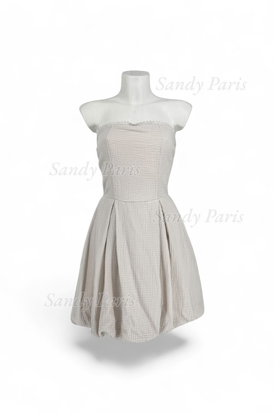 Robes courtes Femme Jaune clair SANDY PARIS 26055 Efashion Paris