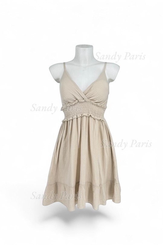 Robes courtes Femme Bleu Celadon SANDY PARIS 88029 Efashion Paris