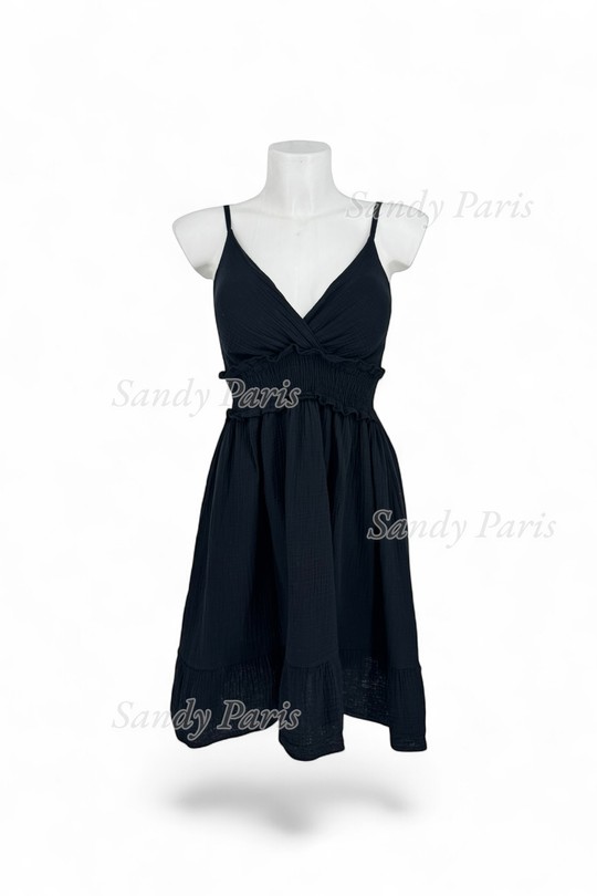Robes courtes Femme Bleu Celadon SANDY PARIS 88029 Efashion Paris