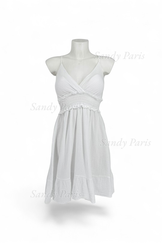 Robes courtes Femme Bleu Celadon SANDY PARIS 88029 Efashion Paris