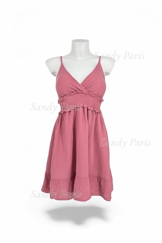 Robes courtes Femme Bleu Celadon SANDY PARIS 88029 Efashion Paris