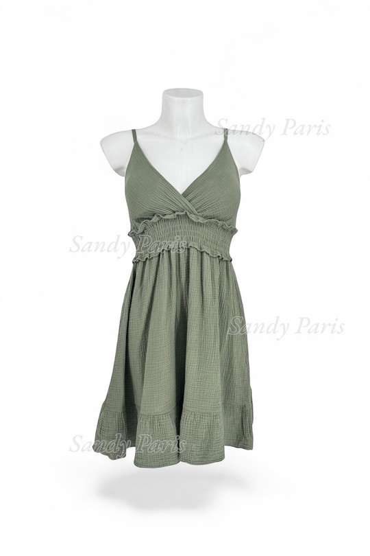Robes courtes Femme Bleu Celadon SANDY PARIS 88029 Efashion Paris