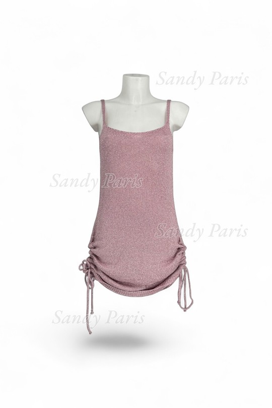 Short dresses Women Beige SANDY PARIS 3233 Efashion Paris