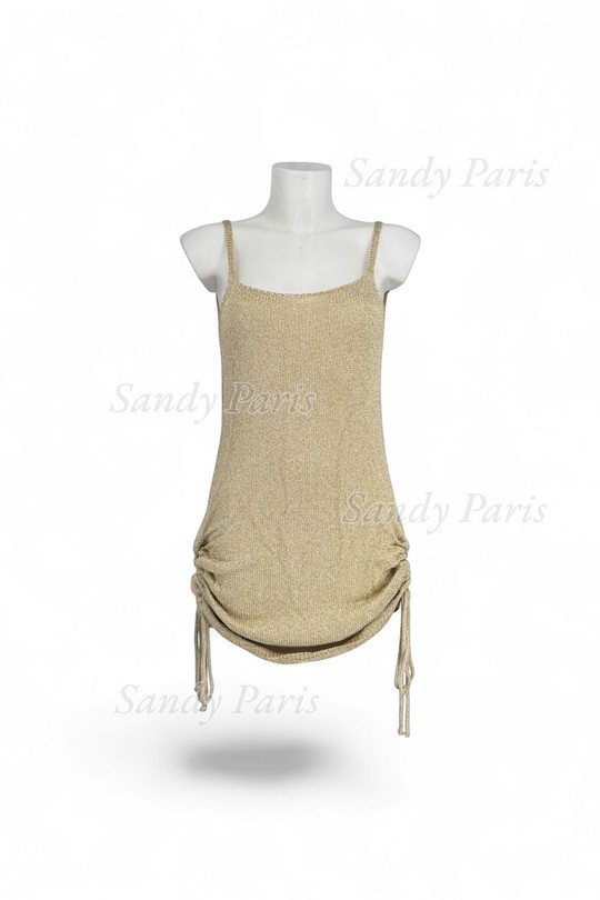Short dresses Women Beige SANDY PARIS 3233 Efashion Paris