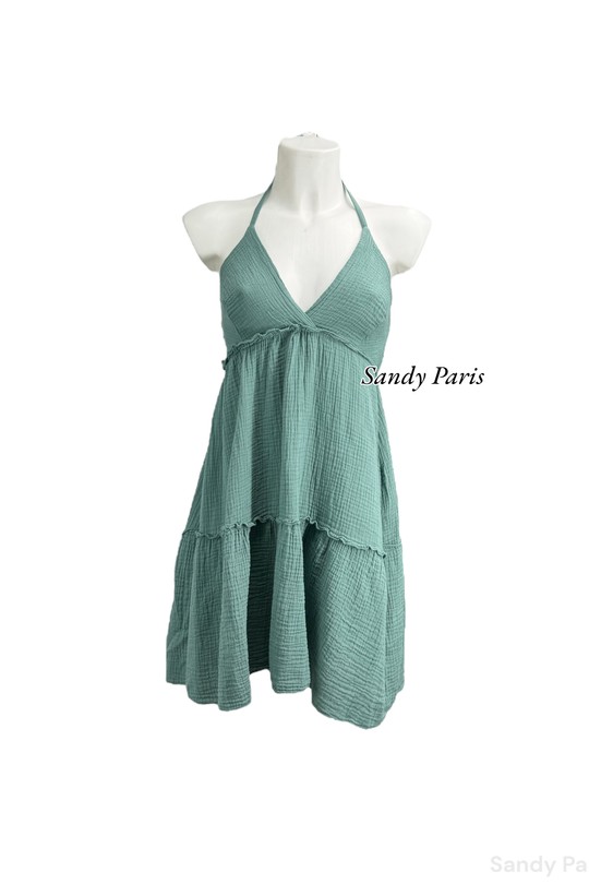 Robes courtes Femme Terracota SANDY PARIS 88509 #c Efashion Paris