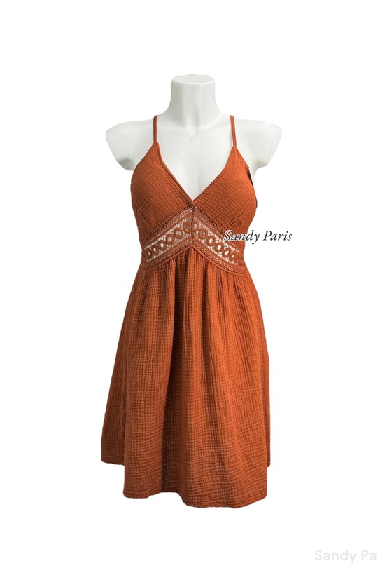 Robes courtes Femme Noir SANDY PARIS 88518 #c Efashion Paris