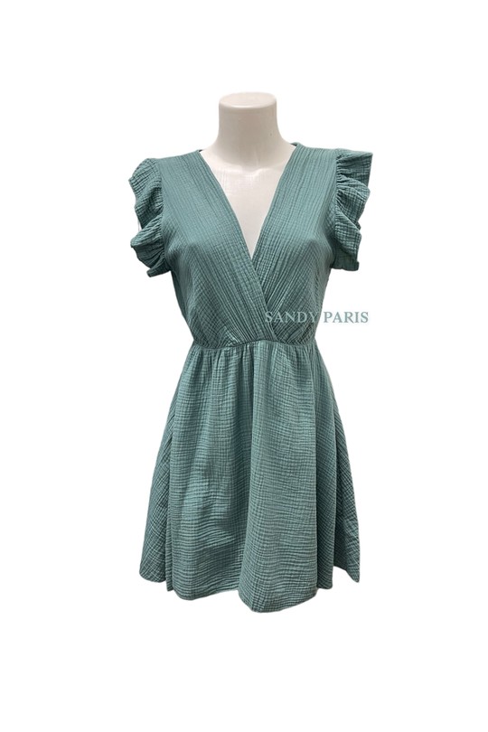 Robes courtes Femme Terracota SANDY PARIS 623 #c Efashion Paris