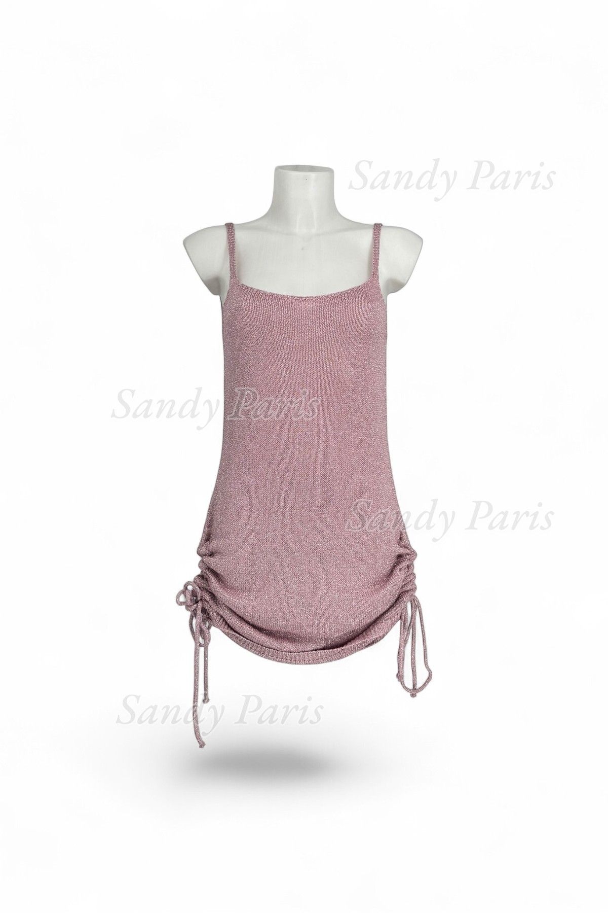 Short dresses Women Beige SANDY PARIS 3233 #c Efashion Paris