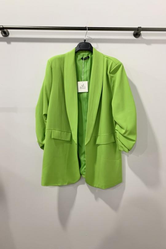 Vestes Femme Vert anis Danny 992234 Efashion Paris