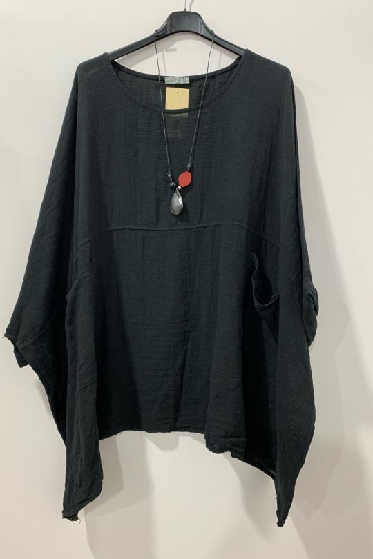 Tuniche Donna Black Danny 99100A Efashion Paris