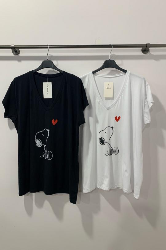T-shirts Femme Noir Danny 2251A Efashion Paris