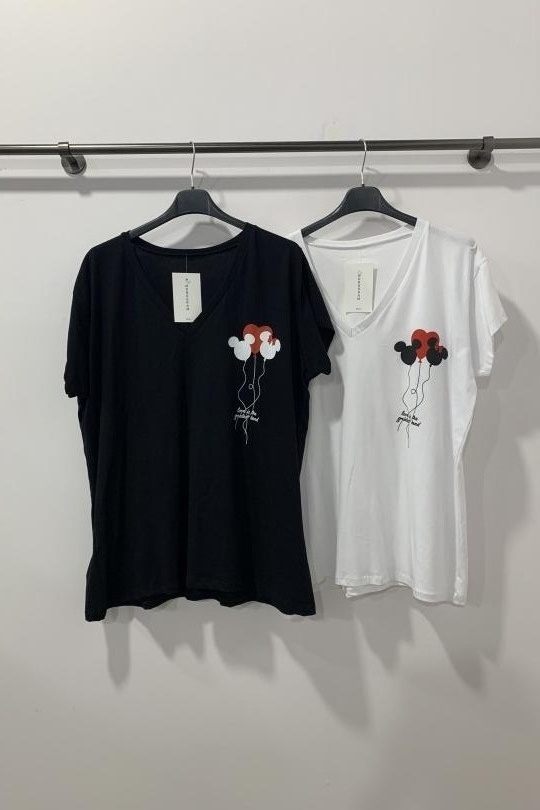 T-shirts Femme Noir Danny 2251E Efashion Paris