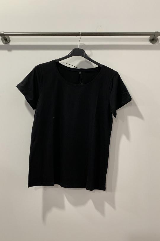 T-shirt Women Black Danny 058 Efashion Paris