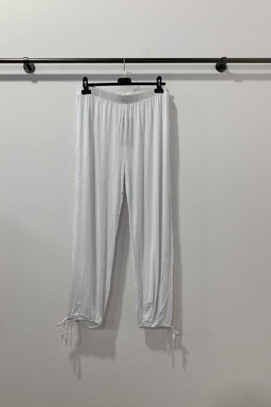 Trousers Women White Danny 09012 Efashion Paris