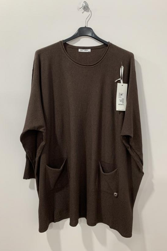 Pulls Femme Couleurs mélangées Danny M1769 Efashion Paris