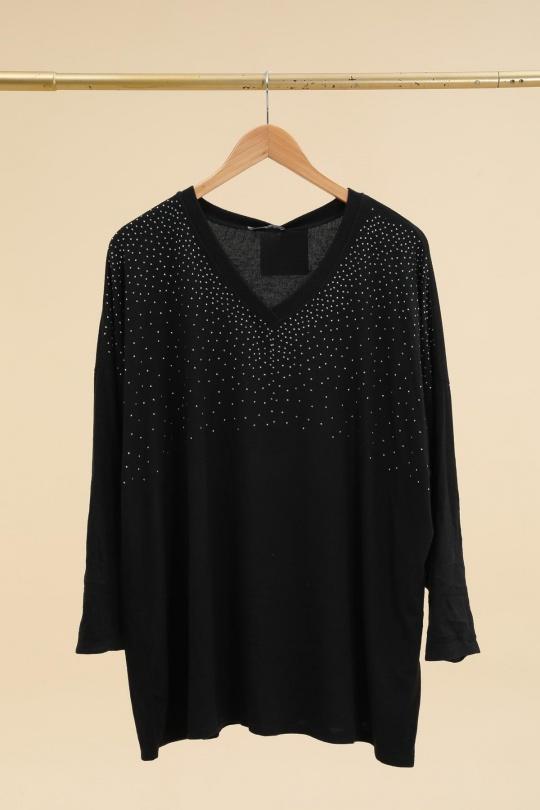 Tuniques Femme Noir Danny 3195 Efashion Paris