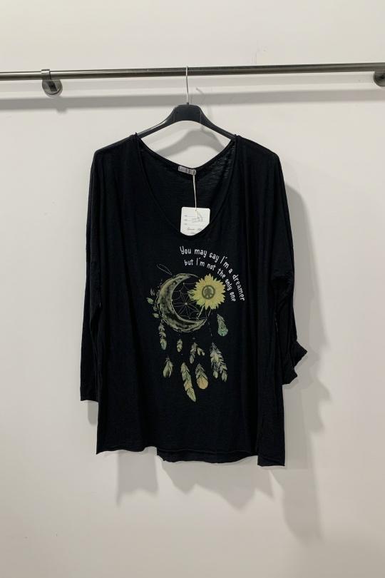 Tuniche Donna Black Danny 20281R Efashion Paris
