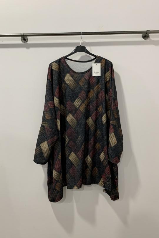 Tunics Women Black Danny 3901A Efashion Paris