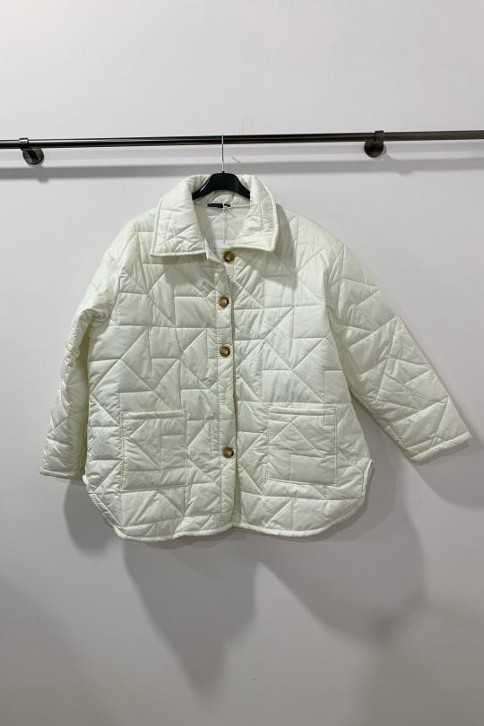Coats Women White Danny 9018 Efashion Paris