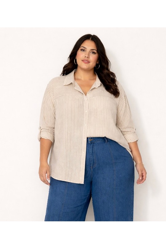 Chemises & blouses Femme Beige Danny 26010 Efashion Paris