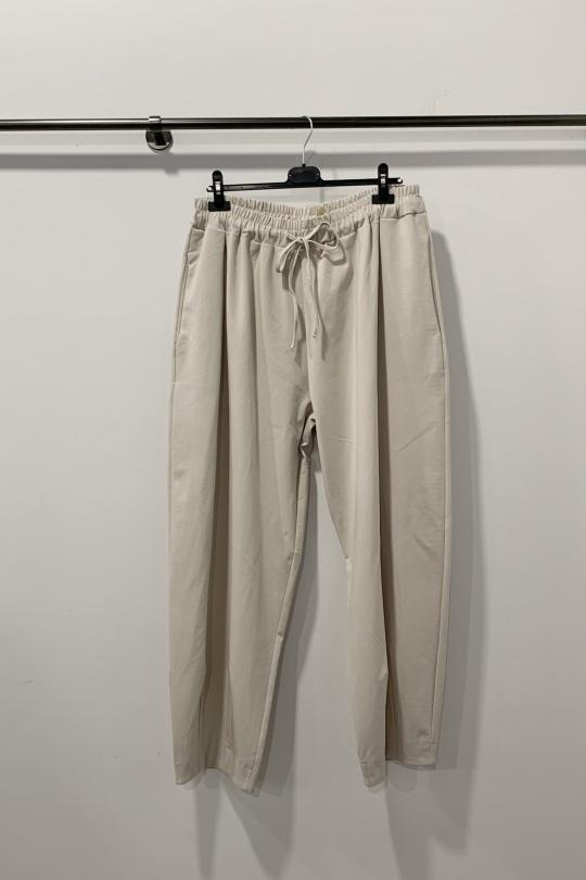 Pantalons Femme Beige Danny 4548 Efashion Paris