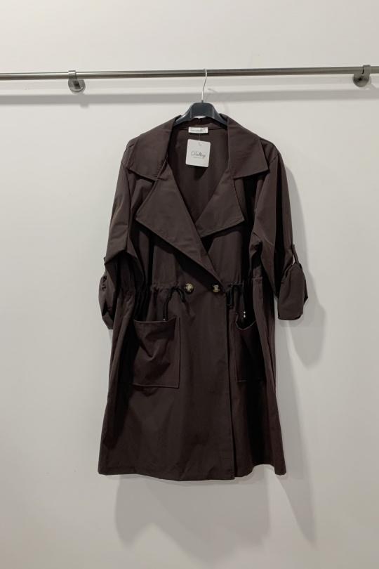 Manteaux Femme Taupe Danny 21350 Efashion Paris