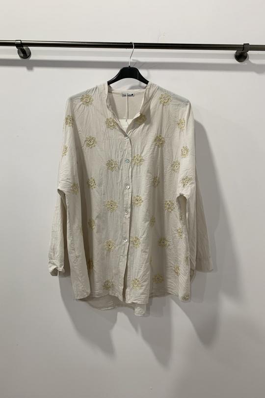 Chemises & blouses Femme Beige Danny 25069 Efashion Paris