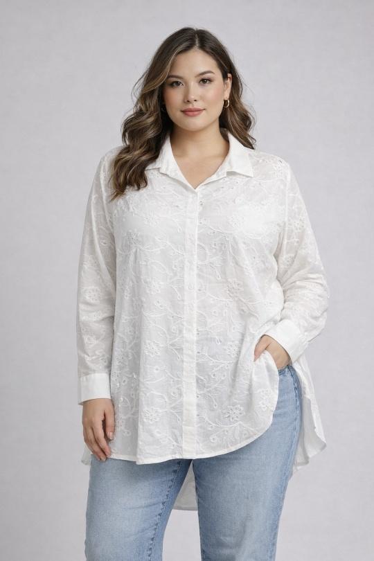 Shirts & blouses  Women White Danny 9324 Efashion Paris