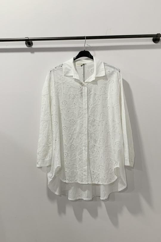 Chemises & blouses Femme Blanc Danny 9324 Efashion Paris