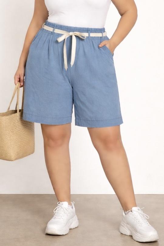 Shorts Femme Bleu clair Danny 3712C Efashion Paris