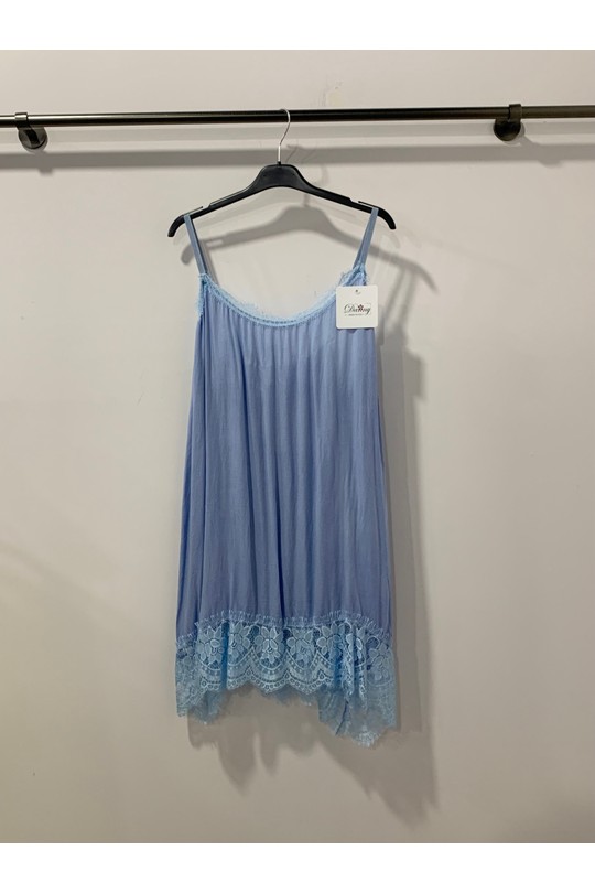 Débardeurs Femme Bleu ciel Danny 19104 Efashion Paris