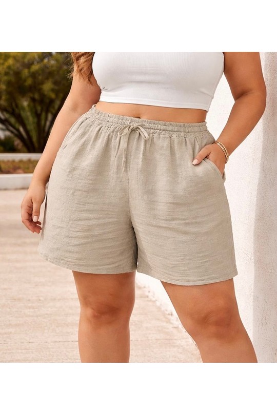 Shorts Femme Beige Danny 26144 Efashion Paris