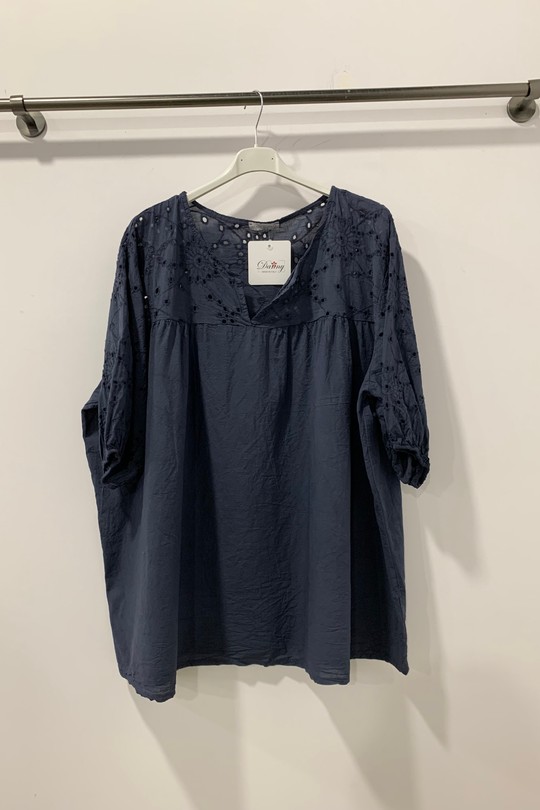 Blusones Mujer Navy blue Danny 5280 Efashion Paris