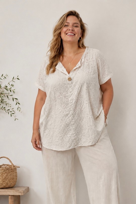 Tuniques Femme Beige Danny 26297 Efashion Paris
