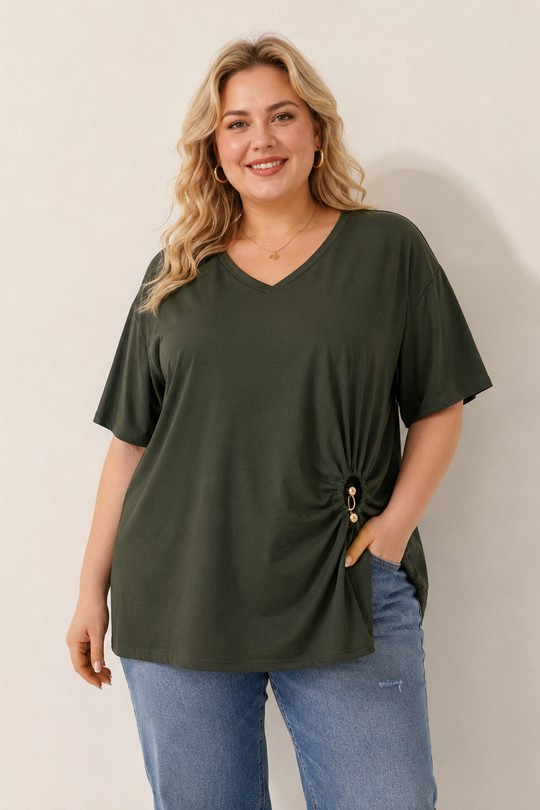 Camisetas Mujer Khaki Danny 260618 Efashion Paris