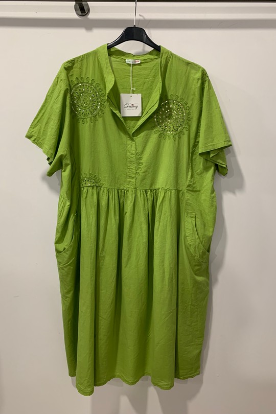 Robes & Combinaisons Femme Vert anis Danny 26308 Efashion Paris