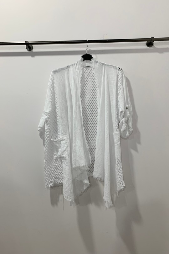Gilets Femme Blanc Danny 25299 Efashion Paris