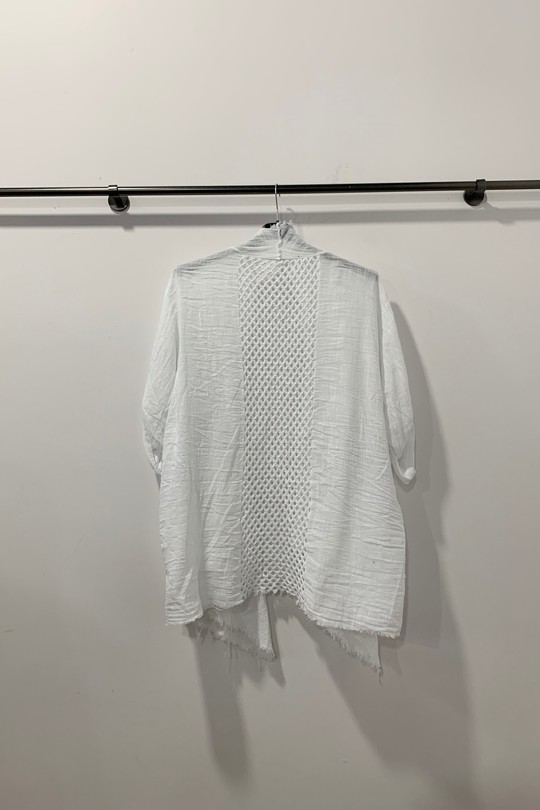 Gilets Femme Blanc Danny 25299 Efashion Paris
