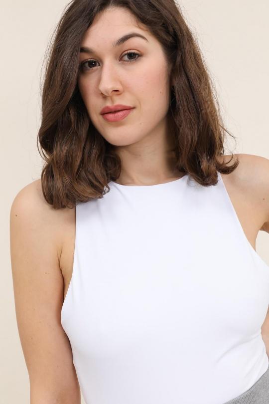 Body Donna Cream Van Der Rock AR10873 Efashion Paris