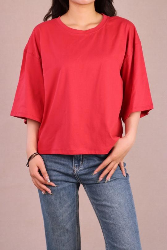 T-shirts Women Terra-cota Van Der Rock VD1185 Efashion Paris