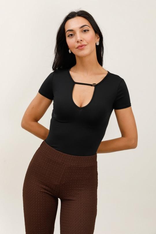 Bodies Women Black Van Der Rock VD2550 Efashion Paris