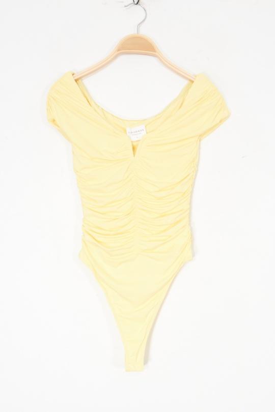 Bodies Femme Jaune clair Van Der Rock VD2028 Efashion Paris