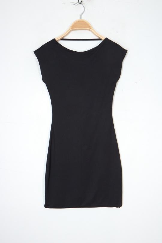 Robes courtes Femme Noir Van Der Rock VD2144 Efashion Paris