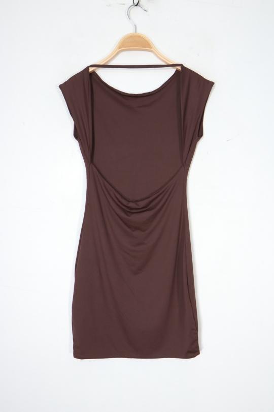 Robes courtes Femme Noir Van Der Rock VD2144 Efashion Paris