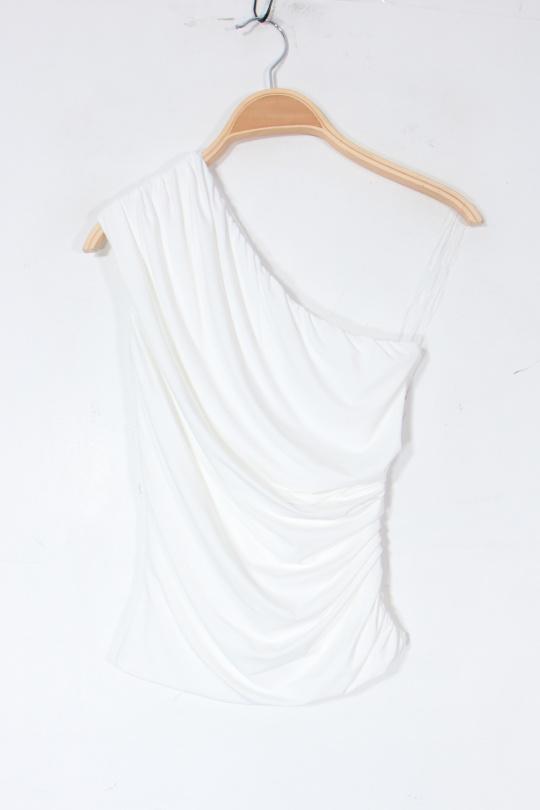 Tops Femme Blanc Van Der Rock VD2086-A Efashion Paris