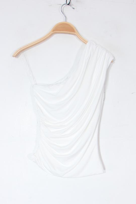Tops Femme Blanc Van Der Rock VD2086-A Efashion Paris