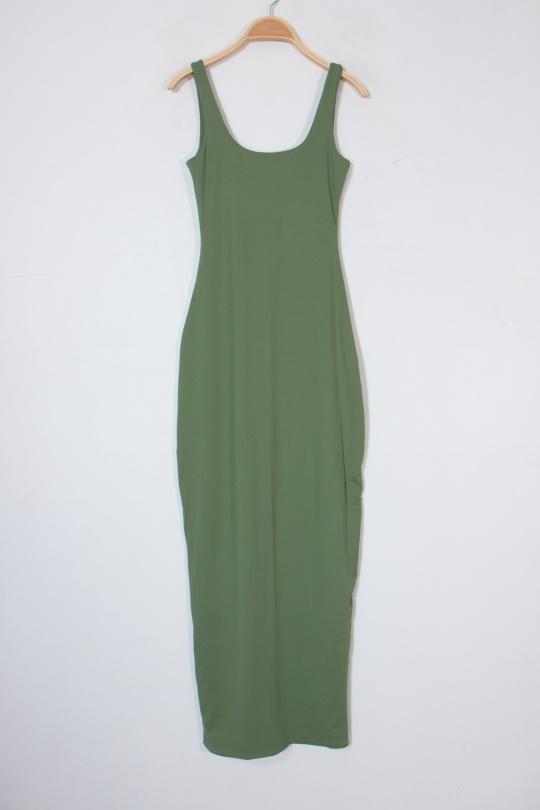 Robes longues Femme Beige Van Der Rock VD2088 Efashion Paris