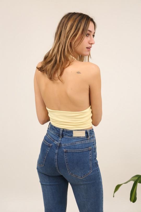 Tops Femme Ecru Van Der Rock VD2093 Efashion Paris