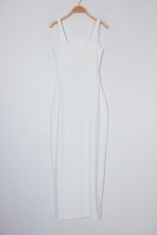 Robes longues Femme Beige Van Der Rock VD2088 Efashion Paris